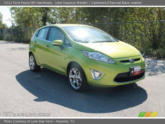 2011 Ford Fiesta SES Hatchback in Lime Squeeze Metallic