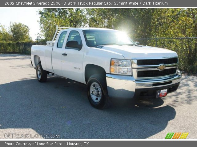 2009 Chevrolet Silverado 2500HD Work Truck Regular Cab in Summit White