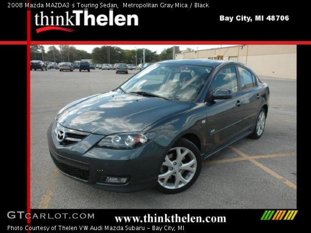 2008 Mazda MAZDA3 s Touring Sedan in Metropolitan Gray Mica