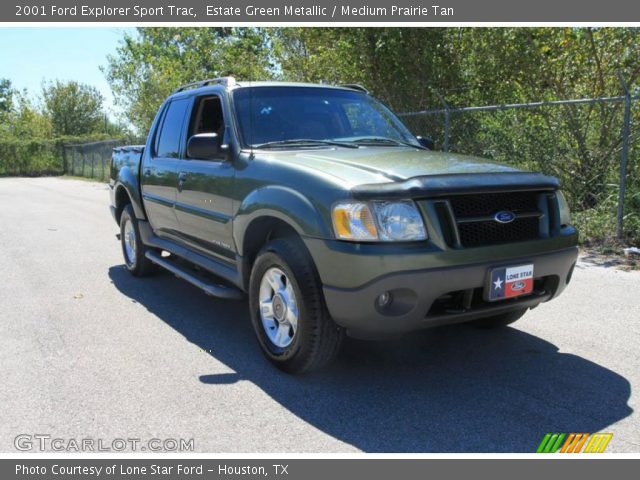2001 Ford Explorer Sport Trac  in Estate Green Metallic