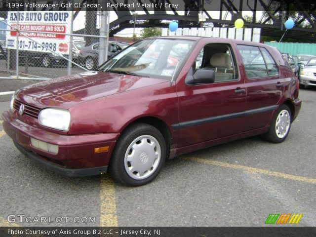 1994 Volkswagen Golf GL Sedan in Red Pearl Metallic