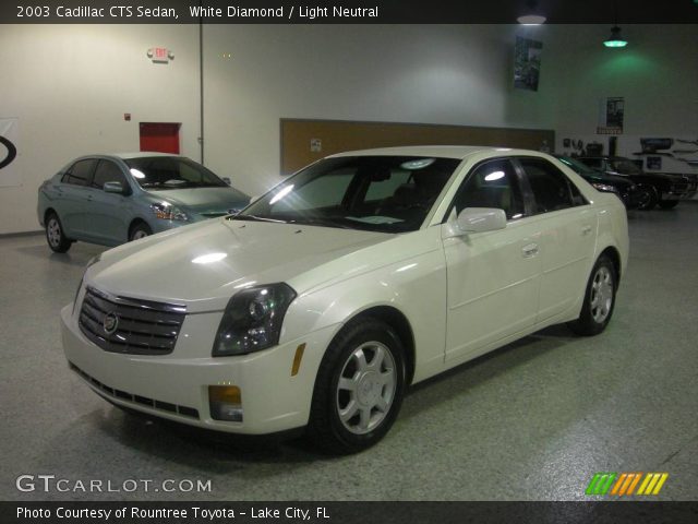 2003 Cadillac CTS Sedan in White Diamond