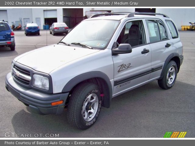 2002 Chevrolet Tracker ZR2 4WD Hard Top in Silver Metallic