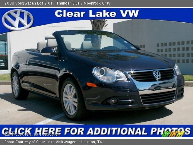 2008 Volkswagen Eos 2.0T in Thunder Blue
