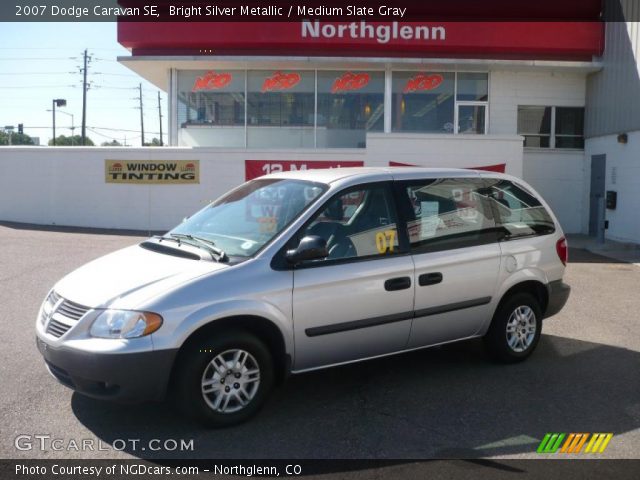 2007 Dodge Caravan SE in Bright Silver Metallic