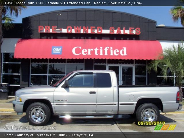 1998 Dodge Ram 1500 Laramie SLT Extended Cab in Radiant Silver Metallic