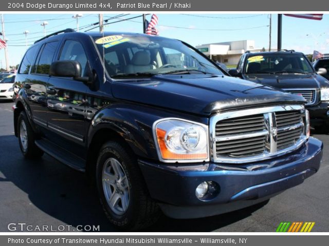 2004 Dodge Durango Limited 4x4 in Patriot Blue Pearl