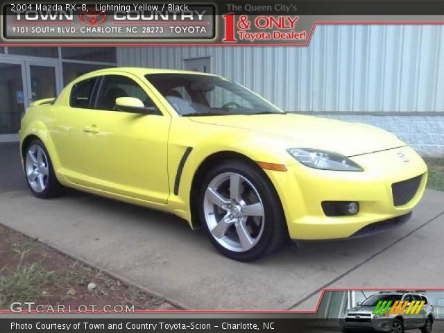 2004 Mazda RX-8  in Lightning Yellow