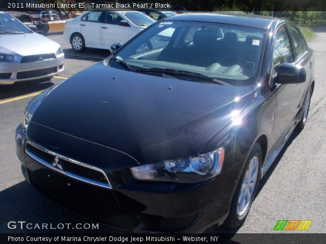 2011 Mitsubishi Lancer ES in Tarmac Black Pearl