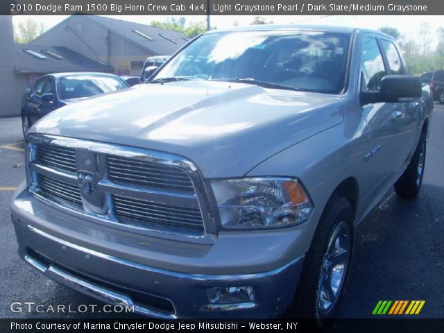 2010 Dodge Ram 1500 Big Horn Crew Cab 4x4 in Light Graystone Pearl