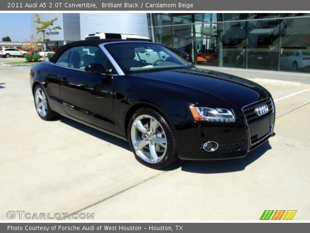 2011 Audi A5 2.0T Convertible in Brilliant Black