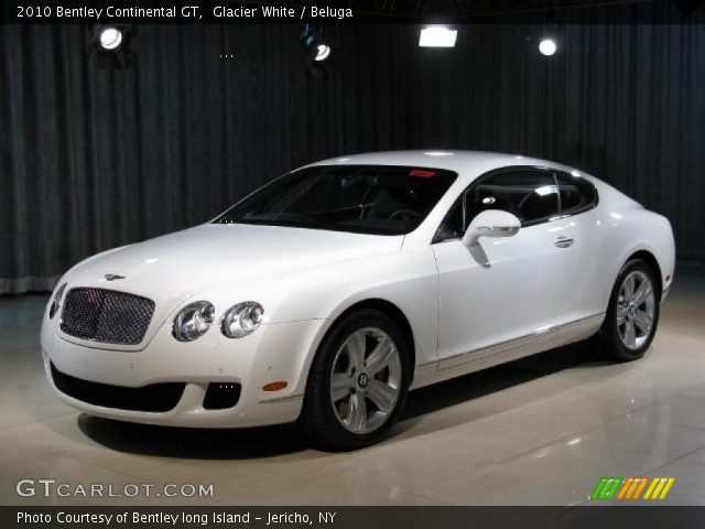 2010 Bentley Continental GT  in Glacier White