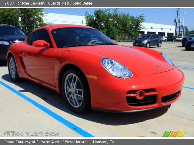 2007 Porsche Cayman  in Guards Red