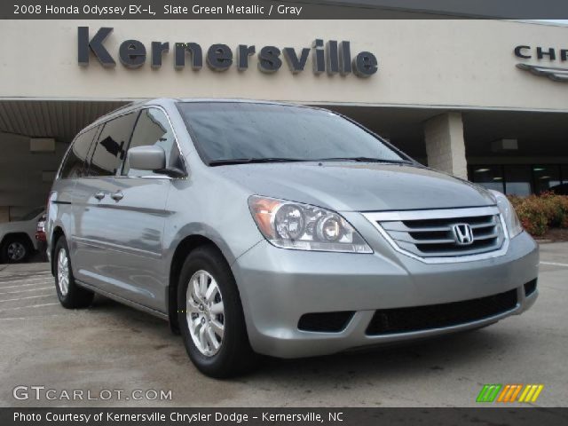 2008 Honda Odyssey EX-L in Slate Green Metallic