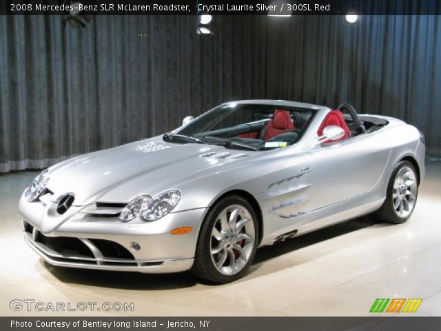 2008 Mercedes-Benz SLR McLaren Roadster in Crystal Laurite Silver