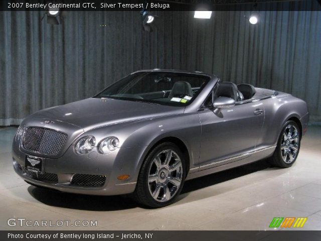 2007 Bentley Continental GTC  in Silver Tempest