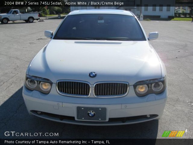 2004 BMW 7 Series 745Li Sedan in Alpine White