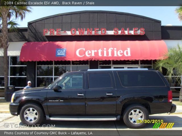 2004 Cadillac Escalade ESV AWD in Black Raven