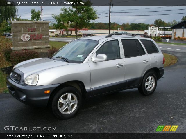 2003 Hyundai Santa Fe LX 4WD in Pewter