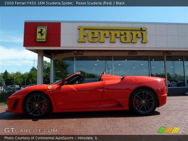 2009 Ferrari F430 16M Scuderia Spider in Rosso Scuderia (Red)