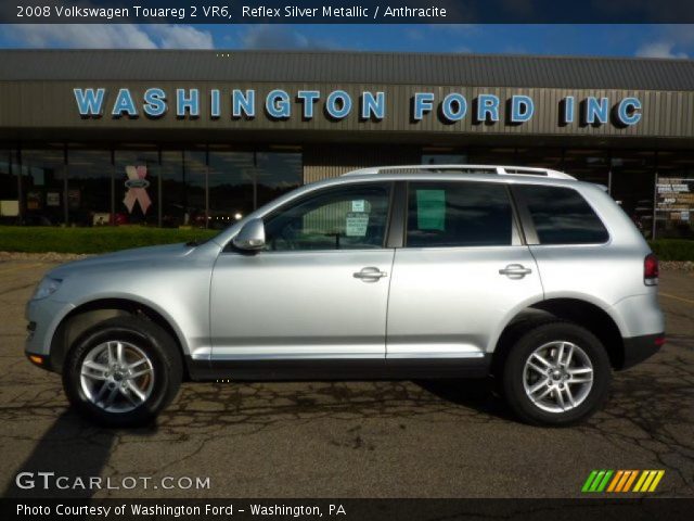 2008 Volkswagen Touareg 2 VR6 in Reflex Silver Metallic