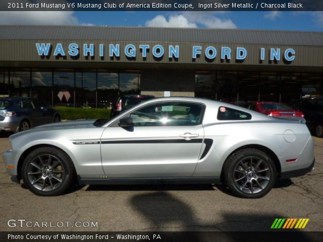 2011 Ford Mustang V6 Mustang Club of America Edition Coupe in Ingot Silver Metallic