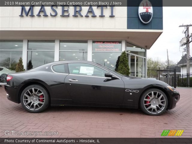 2010 Maserati GranTurismo  in Nero Carbonio (Carbon Black)