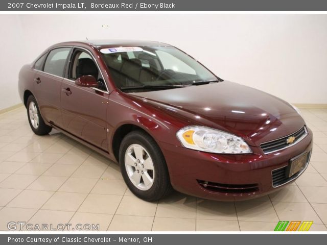 2007 Chevrolet Impala LT in Bordeaux Red
