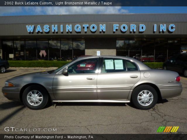 2002 Buick LeSabre Custom in Light Bronzemist Metallic