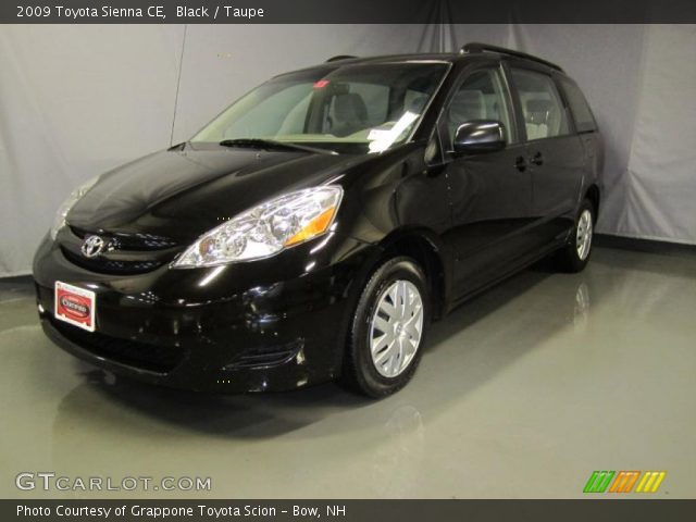 2009 Toyota Sienna CE in Black