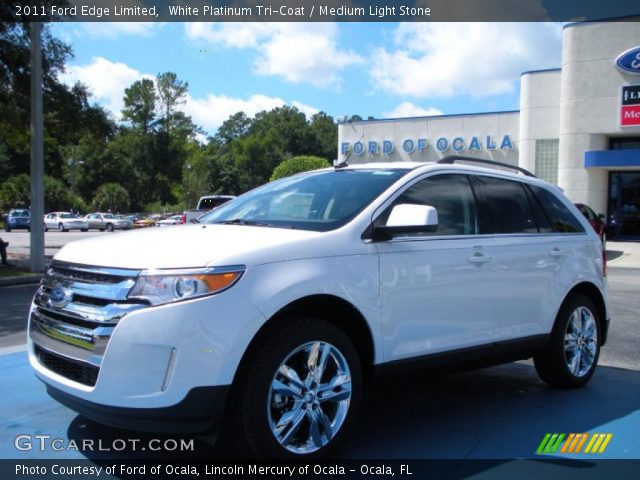 2011 Ford Edge Limited in White Platinum Tri-Coat