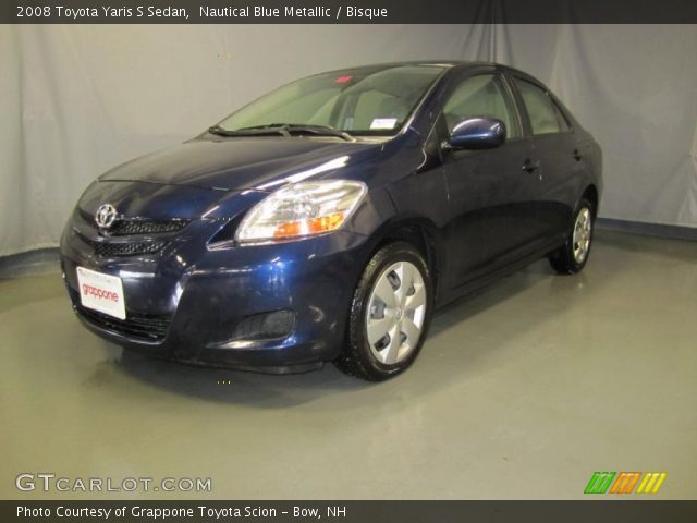 2008 Toyota Yaris S Sedan in Nautical Blue Metallic