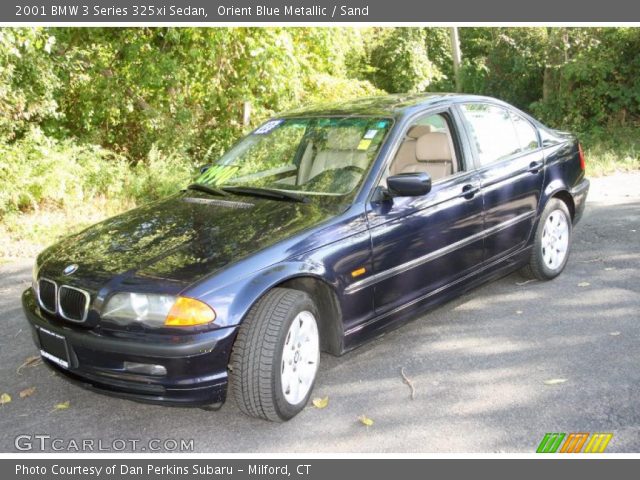 2001 BMW 3 Series 325xi Sedan in Orient Blue Metallic