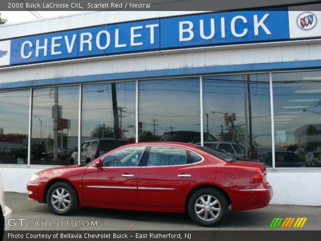 2008 Buick LaCrosse CXL in Scarlett Red
