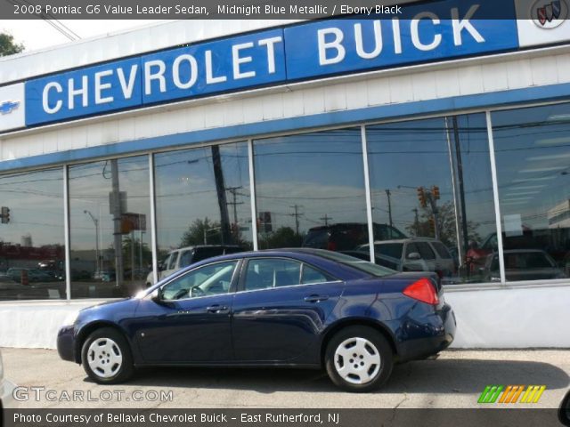 2008 Pontiac G6 Value Leader Sedan in Midnight Blue Metallic