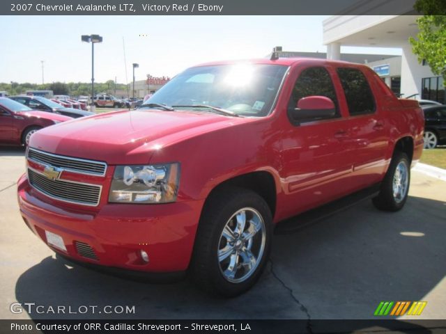2007 Chevrolet Avalanche LTZ in Victory Red