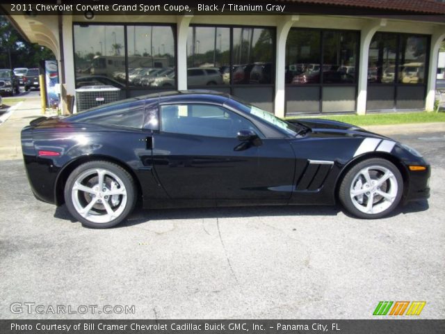 2011 Chevrolet Corvette Grand Sport Coupe in Black
