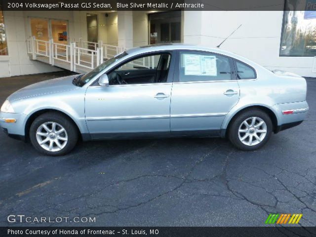 2004 Volkswagen Passat GLS Sedan in Blue Silver Metallic