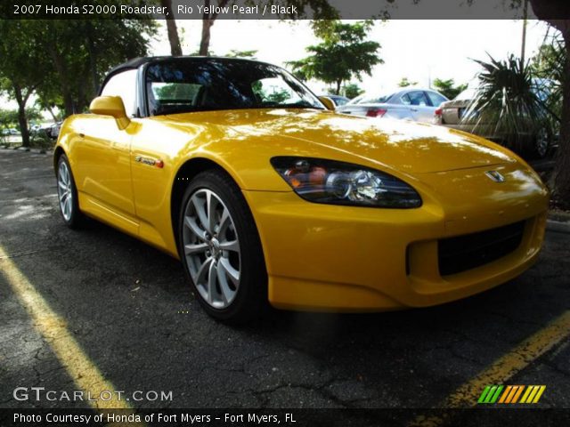 2007 Honda S2000 Roadster in Rio Yellow Pearl