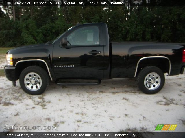 2008 Chevrolet Silverado 1500 LS Regular Cab in Black