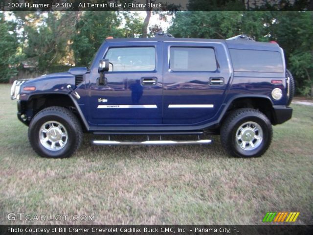 2007 Hummer H2 SUV in All Terrain Blue