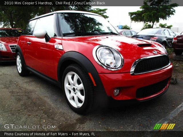 2010 Mini Cooper S Hardtop in Chili Red
