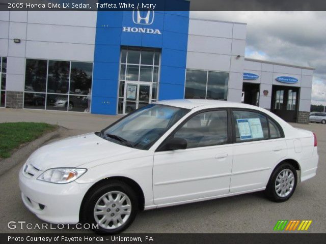 2005 Honda Civic LX Sedan in Taffeta White