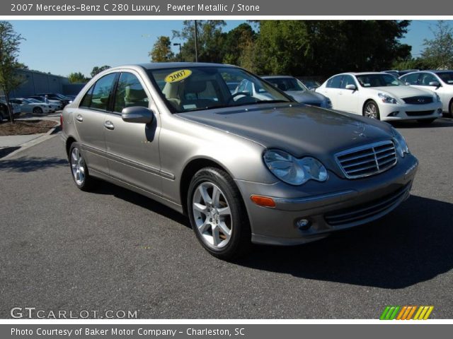 2007 Mercedes-Benz C 280 Luxury in Pewter Metallic