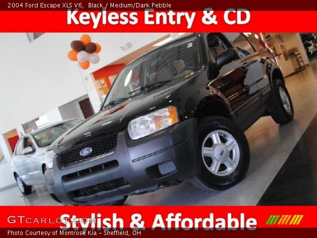 2004 Ford Escape XLS V6 in Black