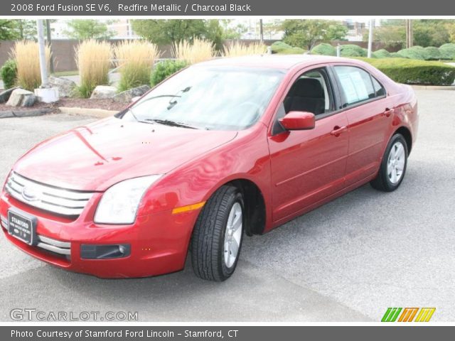 2008 Ford Fusion SE V6 in Redfire Metallic