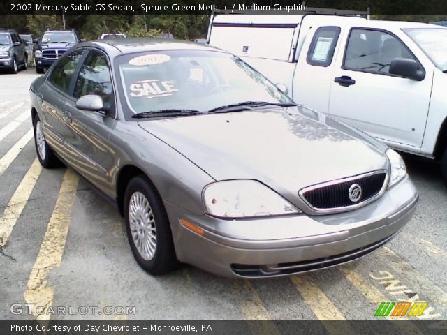 2002 Mercury Sable GS Sedan in Spruce Green Metallic
