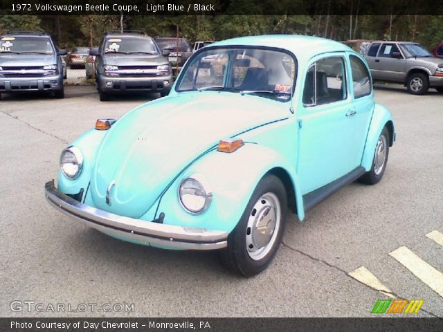 1972 Volkswagen Beetle Coupe in Light Blue