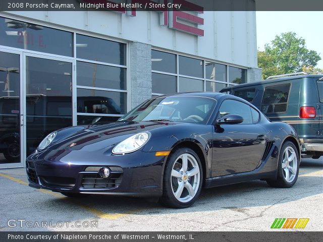 2008 Porsche Cayman  in Midnight Blue Metallic
