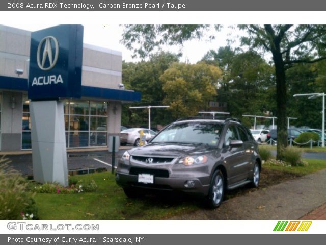 2008 Acura RDX Technology in Carbon Bronze Pearl